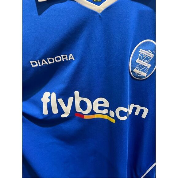 MEN'S DIADORA BIRMINGHAM CITY 2004/2005 HOME FOOTBALL SOCCER SHIRT JERSEY SIZE L - Picture 3 of 8
